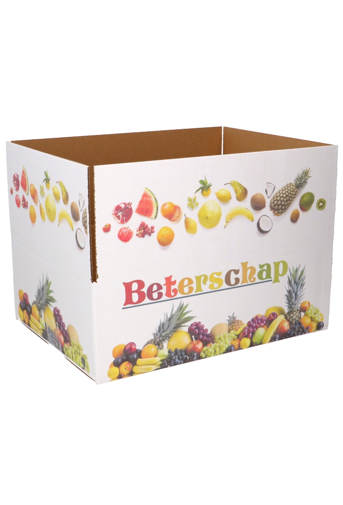 Geschenkdozen Beterschap Fruit 39x29x13cm 15stuks