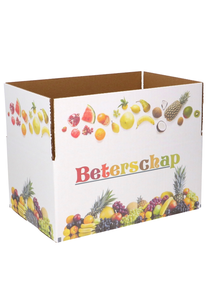 Geschenkdozen Beterschap Fruit 31x20x14cm 30stuks