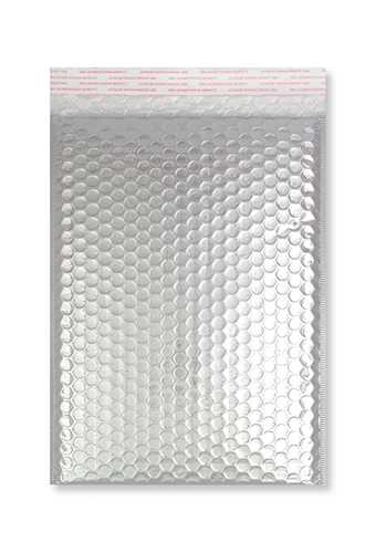 Luchtkussenenvelop Wenen Metallic Zilver 39x50cm 45stuks