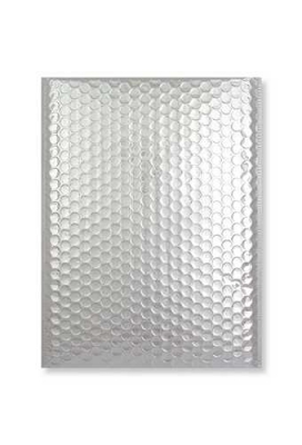 Luchtkussenenvelop Wenen Metallic Zilver 39x50cm 45stuks