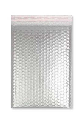 Luchtkussenenvelop Wenen Metallic Zilver 49x58cm 45stuks