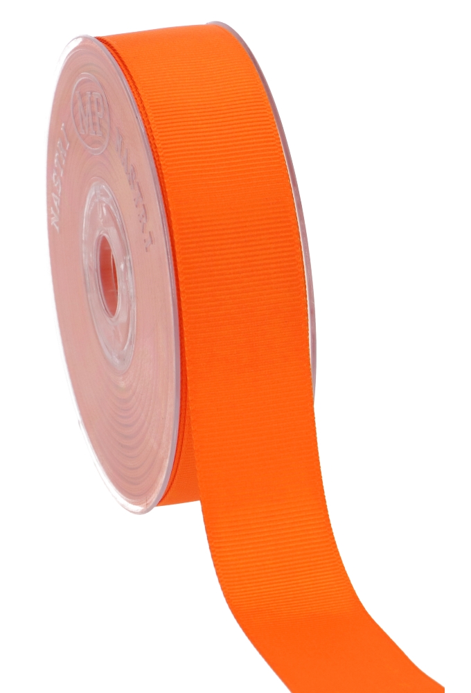 Satijnlint Luxe 25mm x 20 meter Oranje Geschenklinten