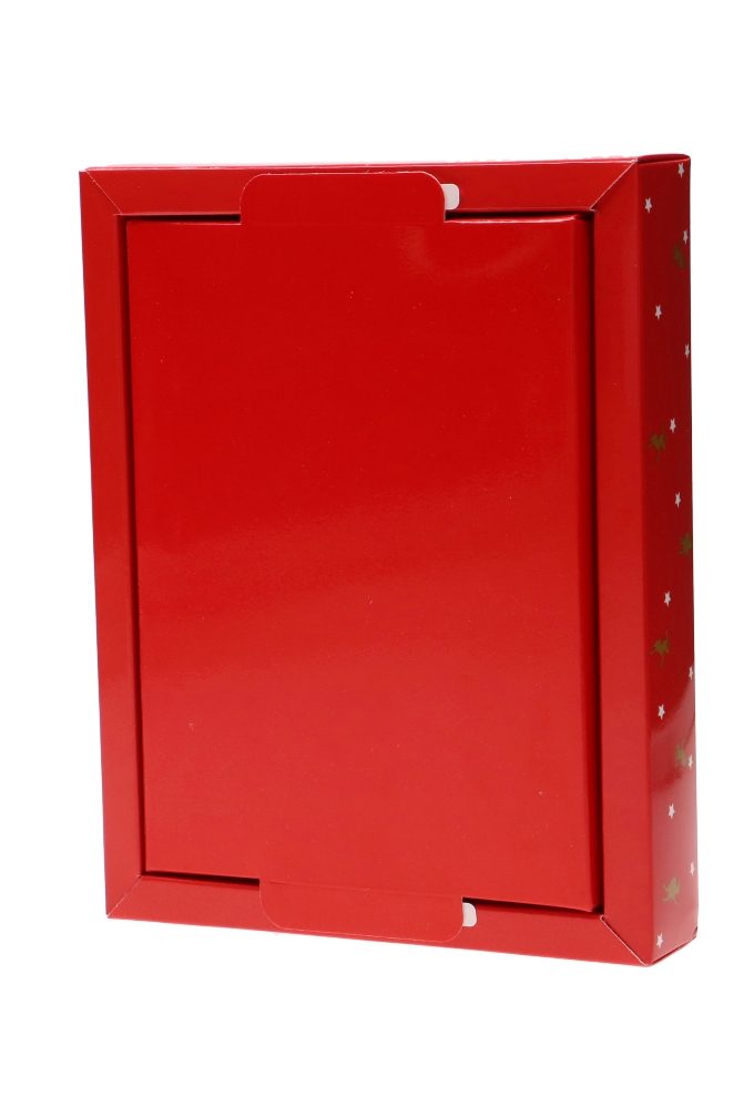 Adventskalender Doosje Sinterklaas 12 vakjes 16x12x3cm 1stuks