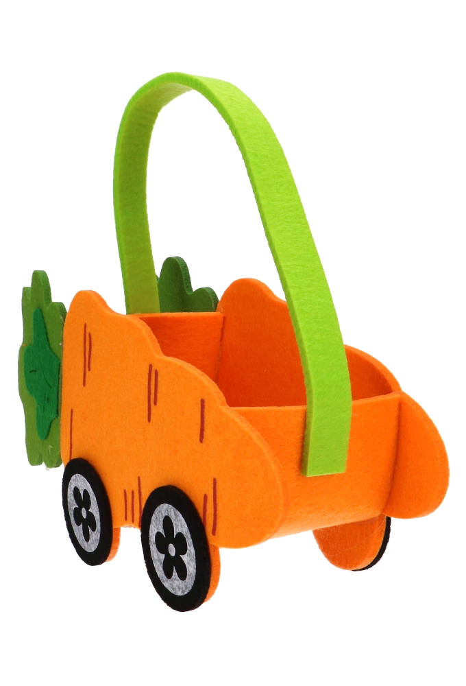Geschenktasje Vilt Wortel 29x8.5x24cm 1stuks