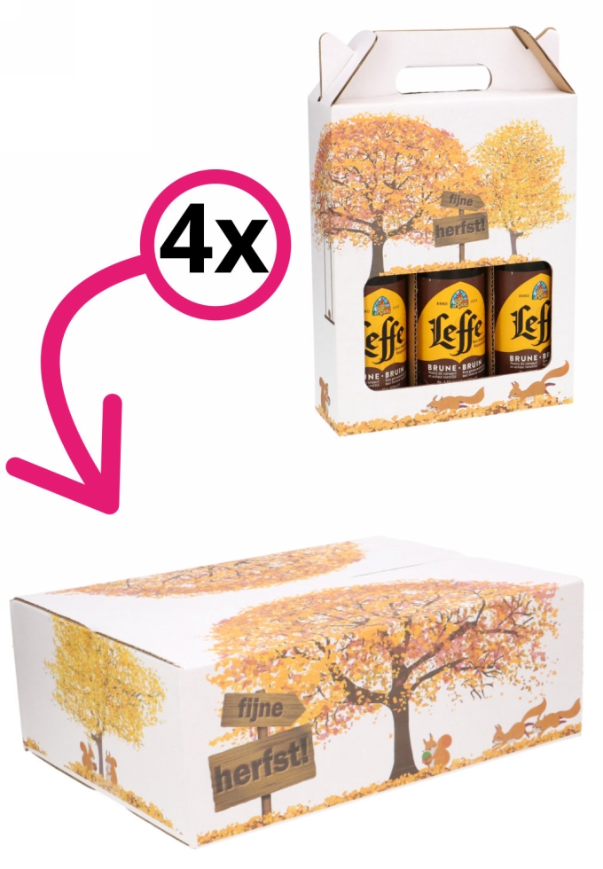 Bierverzenddozen Fijne Herfst 31x20x14cm 30stuks