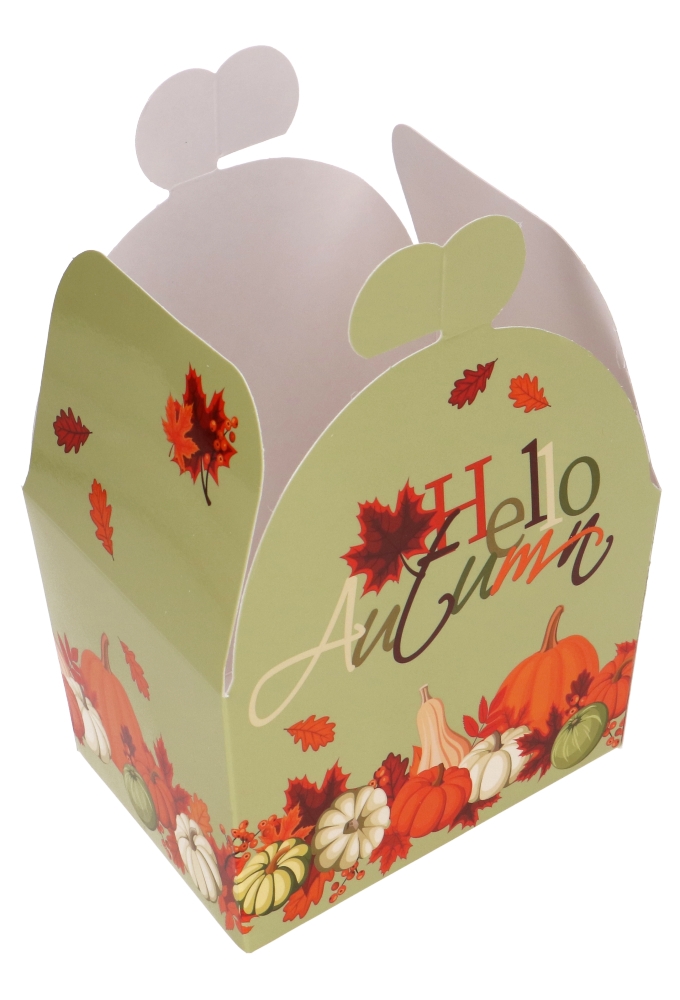 Bonbondoosjes Hello Autumn 500gr Met Vlindersluiting 11.5x9x7cm 24st