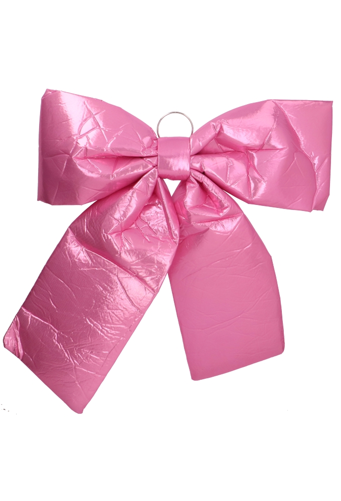 AKTIE Strik Lindos Roze Metallic 78x70cm 1 stuks OP IS OP