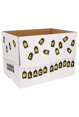 Geschenkdozen Black Friday & Sale 39x29x13cm 15stuks