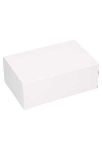 Gebaksdoos Blanco Wit Met Klep 21x14x8cm 250gram 300stuks