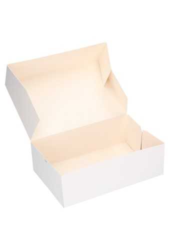 Gebaksdoos Blanco Wit Met Klep 24x16x8cm 250gram 300stuks