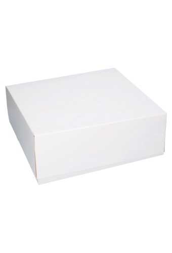 Gebaksdoos Blanco Wit Met Klep 32x32x11.5cm 345gram 60stuks