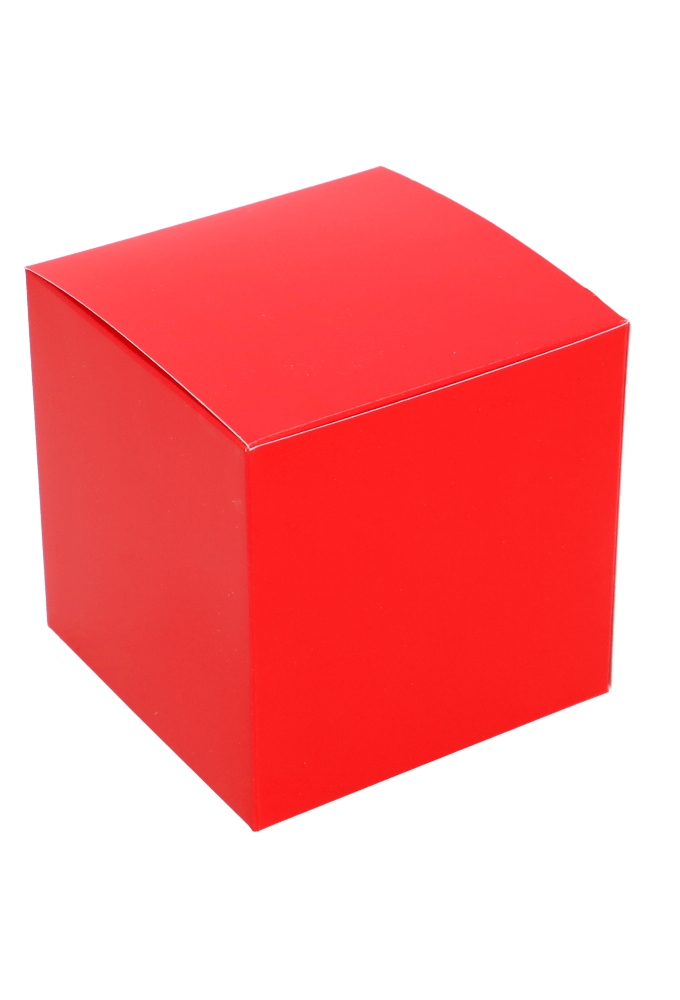 Kubus Cadeaudoosjes Rood 8x8x8cm 25stuks