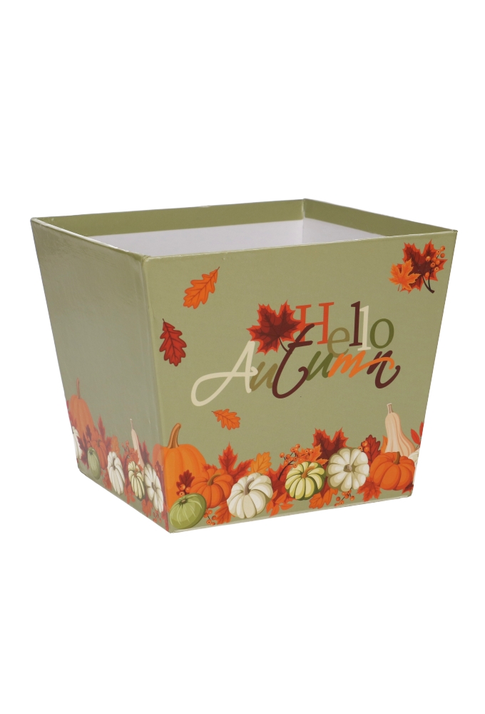 Geschenk Korf Hello Autumn 11x11x12cm 1stuks OP IS OP