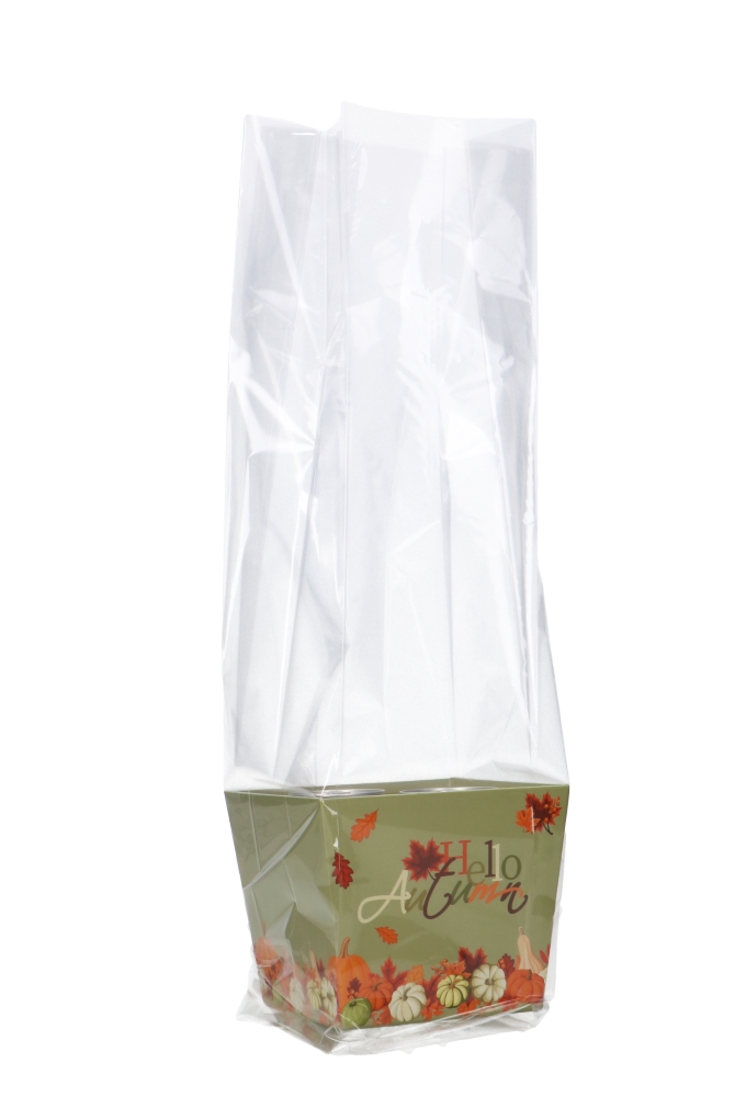 Geschenk Korf Hello Autumn 11x11x12cm 6stuks OP IS OP