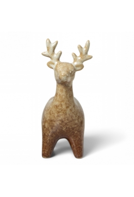Jens Living Rendier Kandelaar Bruin 7.5x5.3x12.5cm 1stuks Jens Living Rendier Kandelaar Bruin 7.5x5.3x12.5cm 1stuks