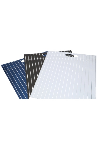 Verzend Enveloppen Folie Titan Wit & Plakstrip 35x47+6cm A3 50stuks