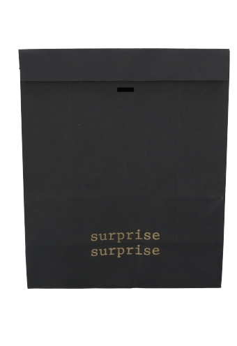 Kadozakjes Kraft Zupo Zwart Surprise & Lint Gleuf 25x12x34cm 12stuks