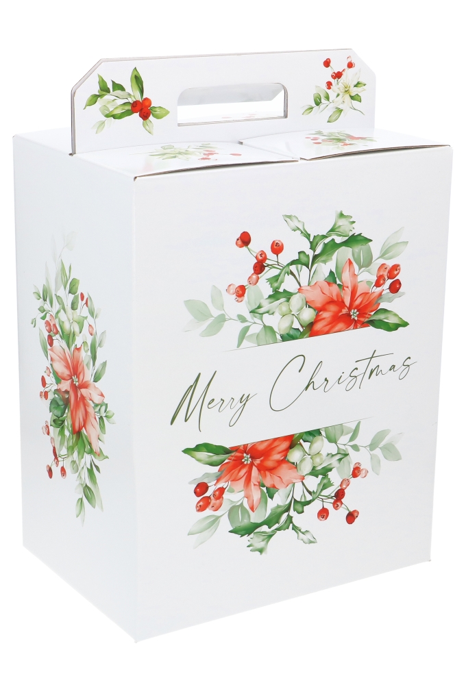 Geschenkdoos Merry Christmas Box 28x20x35cm 50stuks