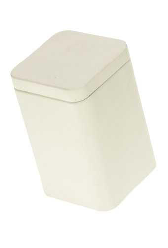 Blikken Licht Beige Vierkant 7.2x7.2x10cm 12stuks