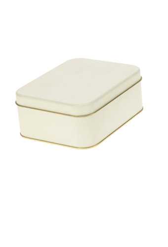 Blikken Licht Beige Rechthoekig 14.7x11.5x5.7cm 48stuks