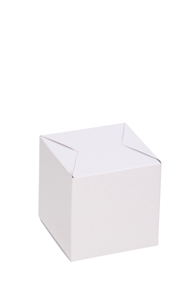 Kubus Kadodoosjes Wit 6x6x6cm 25stuks