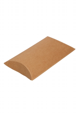 Kadodoos Dozza Rib Naturel Gondeldoosje 300gr 17x13x4cm 10stuks