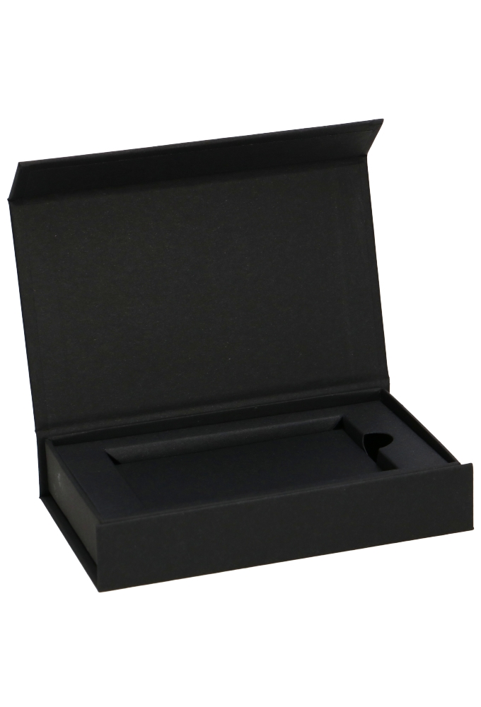 Luxe Magneetdozen & Inlay New York FSC® Zwart Mat 7x12x2cm 1200gr 25st