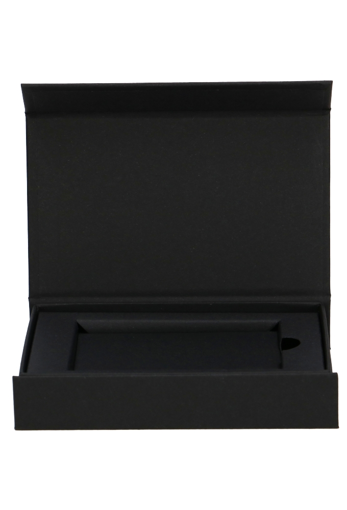 Luxe Magneetdozen & Inlay New York FSC® Zwart Mat 7x12x2cm 1200gr 25st