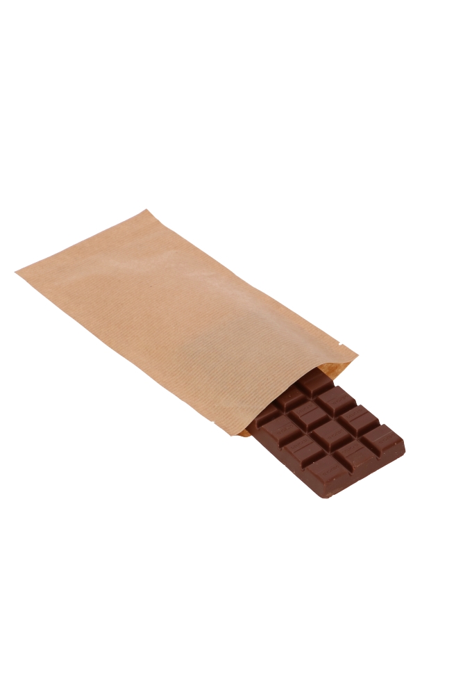 Kadozakje Korfoe Chocoladereep Kraft 12x22cm 100stuks