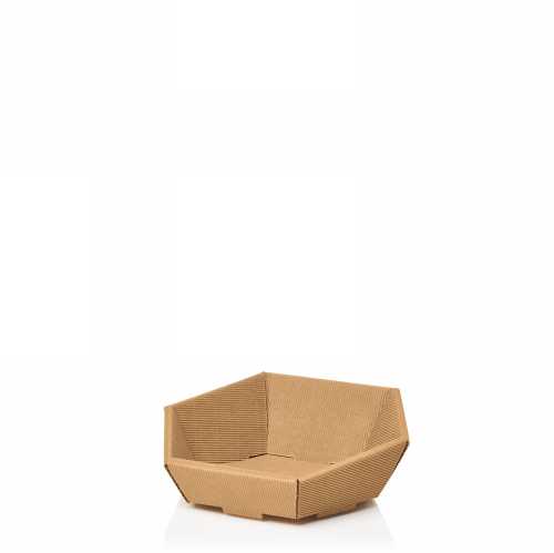 Geschenkdoos Korf Modern Naturel Mini 24x23x4.8-8.5cm 25stuks