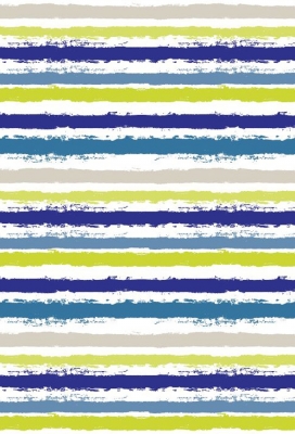 Kadopapier Coated painted stripes lime & blue 50cm x 200meter Kadopapier Coated painted stripes lime & blue 50cm x 200meter