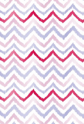 Kadopapier Coated zigzag lines pink & blue 50cm x 200meter Kadopapier Coated zigzag lines pink & blue 50cm x 200meter