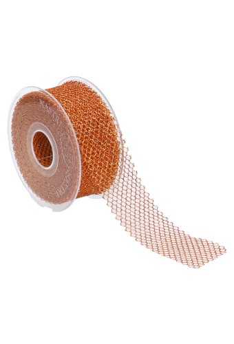 Luxe Kadolint Weblint Oranje Metallic 40mm x 15meter