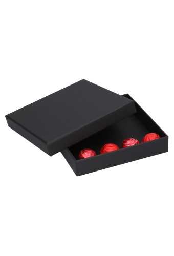 Luxe Geschenkdoosje 1400gr Sydney Zwart Mat 13.2x13.2x2.5cm 10stuks