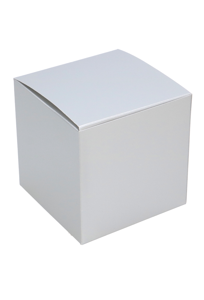 Kubus Kadodoosjes Zilver 6x6x6cm 25stuks