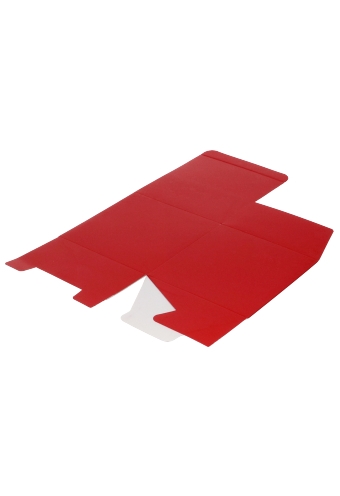 Kubus Kadodoosjes Rood 4x4x4cm 25stuks