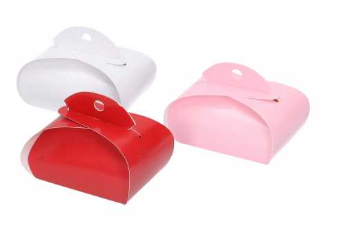 Geschenkdoosjes Merano Rood 6.5x4x3cm 10 stuks 