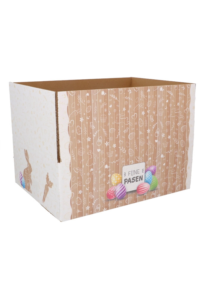 Geschenkdozen Fijne Pasen 39x29x13cm 15stuks
