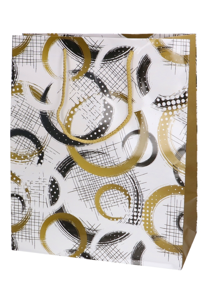 Kadotasjes Everyday Cirkel Groot 26.5x13.5x32.5cm 12 stuks