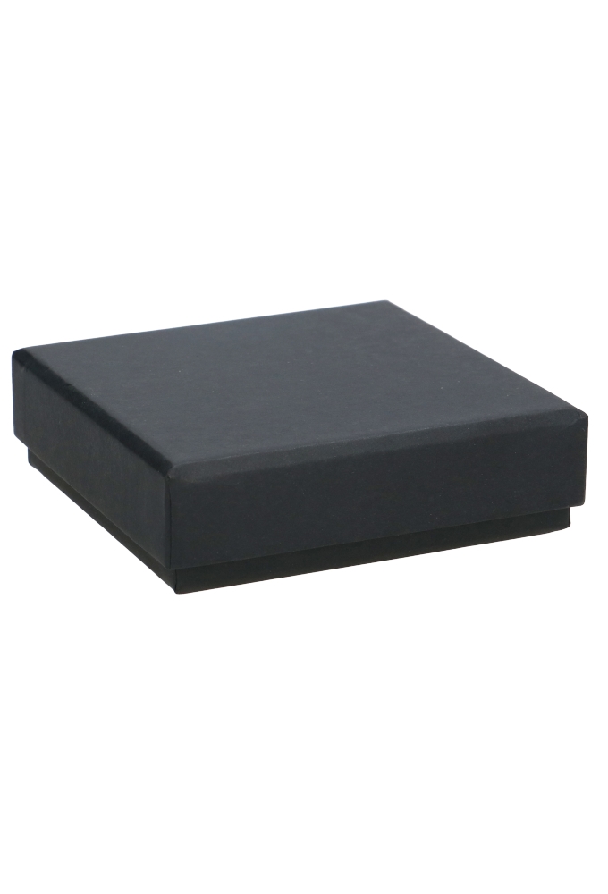 Geschenkdoosjes Monte Carlo Zwart 7.8x7.8x2.2cm 25stuks