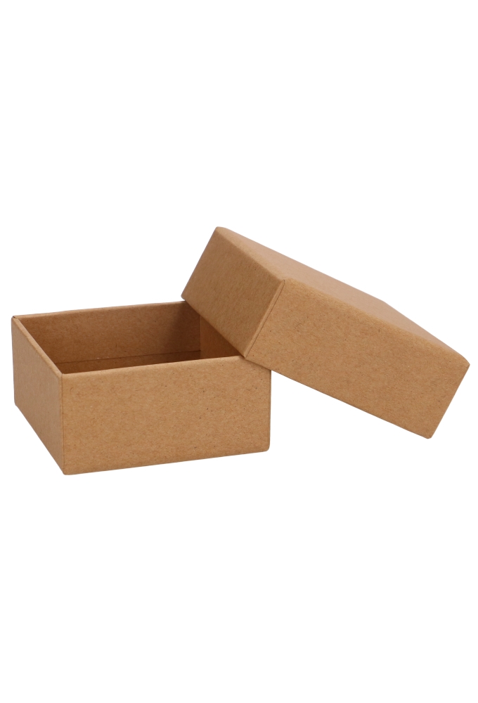 Geschenkdoosjes Monte Carlo Kraft 6x6x2.9cm 25stuks