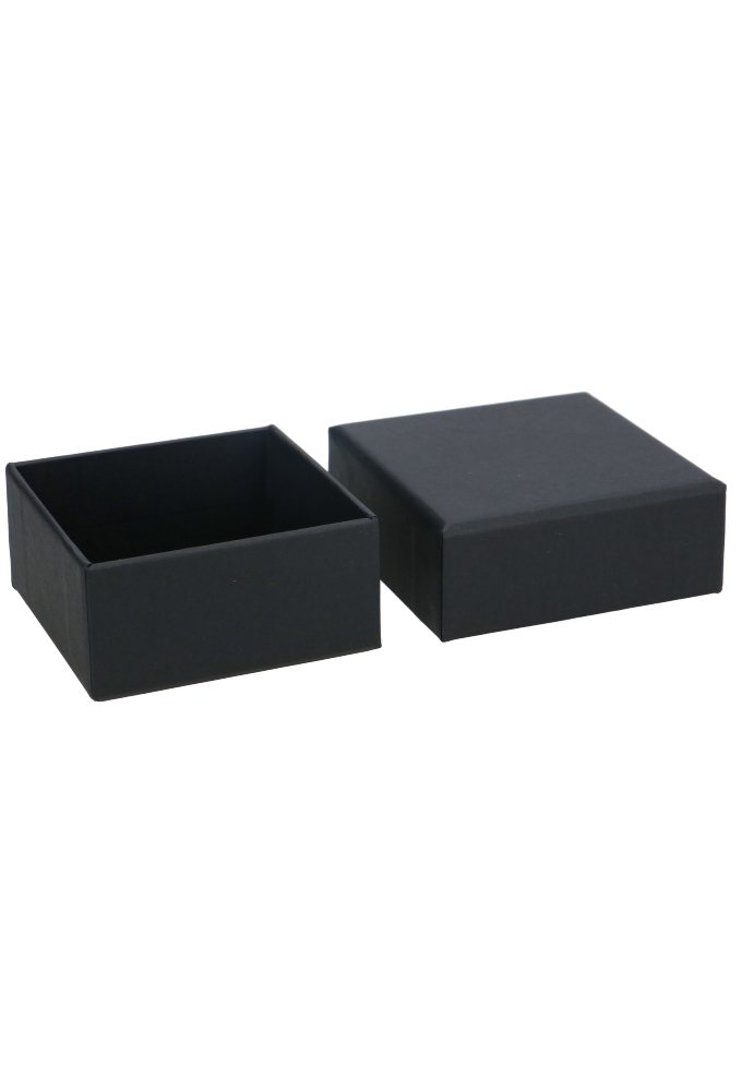 Geschenkdoosjes Monte Carlo Zwart 6x6x2.9cm 25stuks