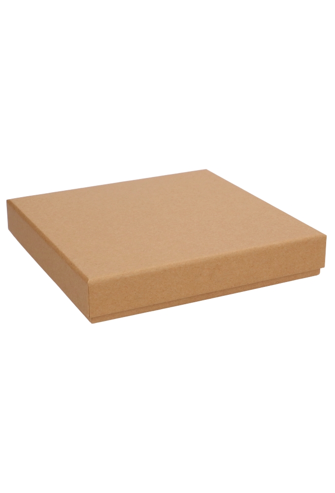 Geschenkdoosjes Monte Carlo Kraft 16.5x16.5x2.7cm 25stuks