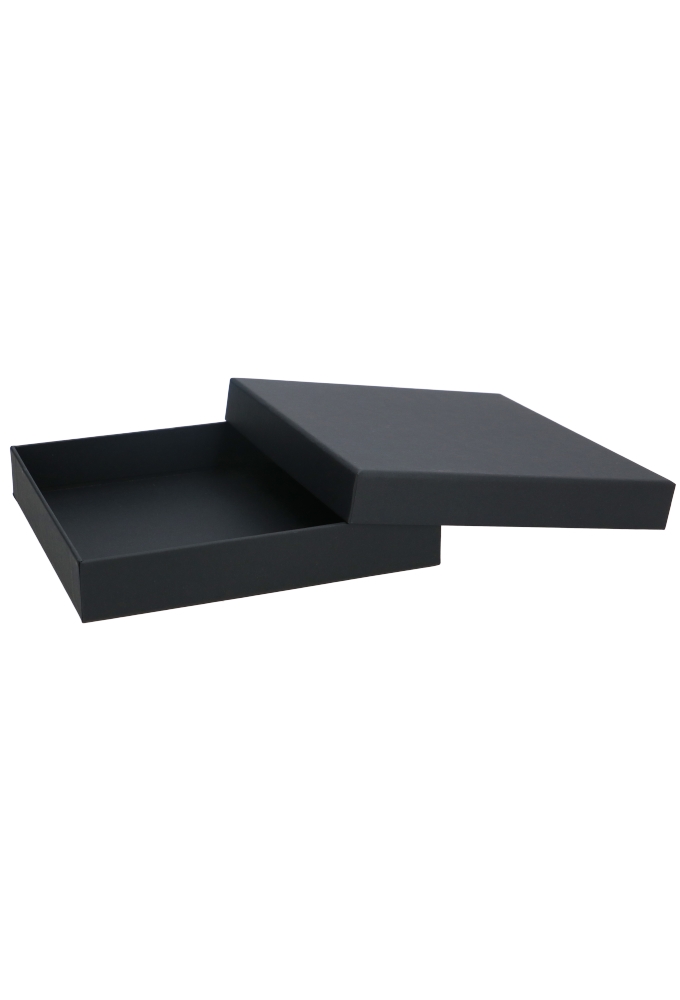 Geschenkdoosjes Monte Carlo Zwart 16.5x16.5x2.7cm 25stuks