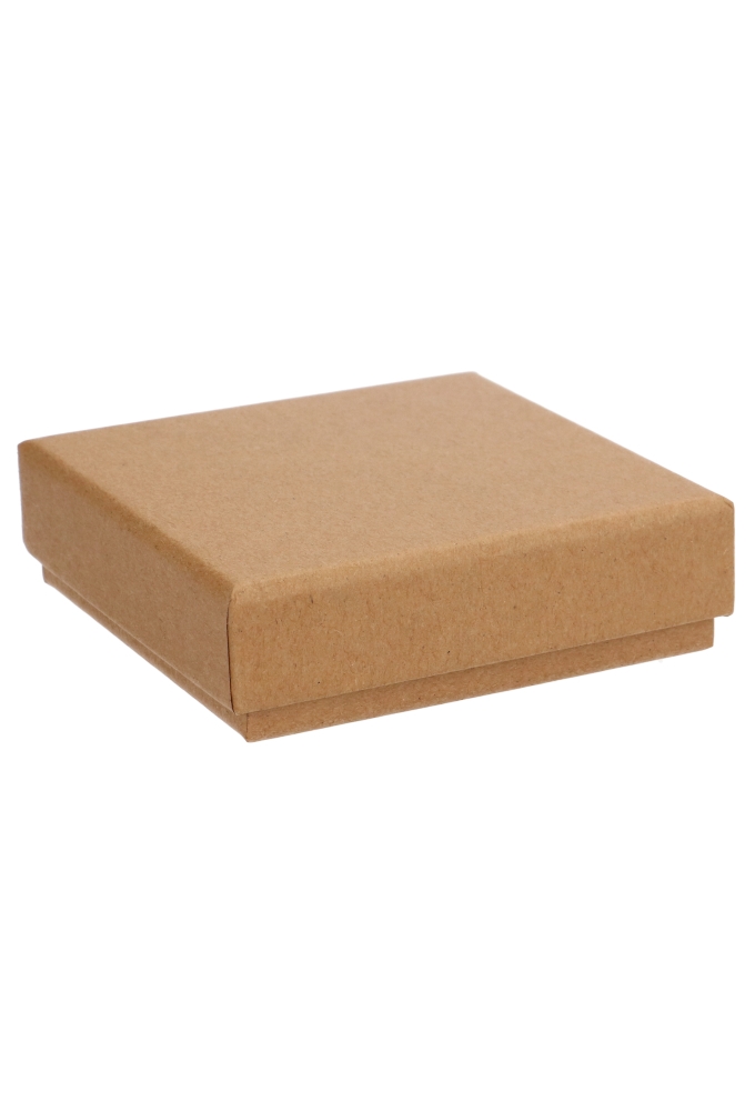 Geschenkdoosjes Monte Carlo Kraft 7.8x7.8x2.2cm 25stuks