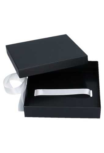 Luxe Geschenkdoos & Lint Gleuf Zwart Mat Bilbao 19.5x19.5x4cm 10st