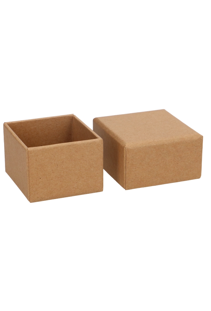 Geschenkdoosjes Monte Carlo Kraft 4x4.5x3cm 25stuks