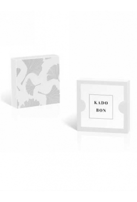 Kadobon + Kadodoosje Bene Ginko White 12x12x3cm 10stuks