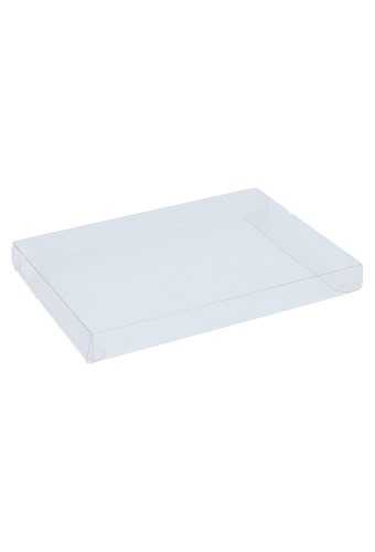 Transparant Rechthoekig Kadodoosje Plastic 19.5x14x4cm 10stuks