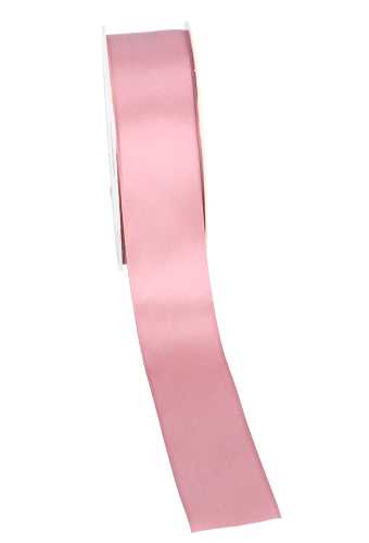 Satijn Dubbel Lint 40mm x 25 meter Oud Roze